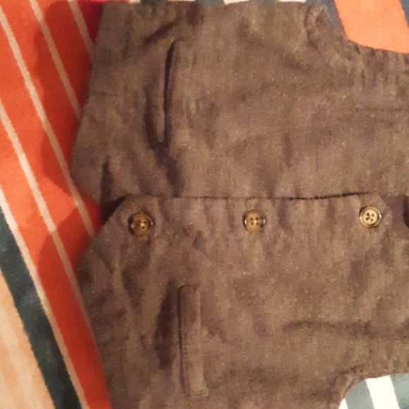Boy 24 month dark gray dress vest by Wonder Natio - Picture 4 of 4